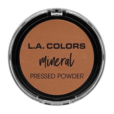 L.A. Colors Mineral Pressed Powder, Toasted Almond, 1 Ounce