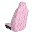 thumbnail image 3 of Picia Breast Cancer Awareness5 Print Waterproof Sweating Car Seat Cover for Post Gym Workout, Running, Beach and Hiking, Universal Fit Anti-Slip Bucket Seat Protector, 3 of 5
