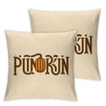 thumbnail image 2 of nygtbtfer Fall Decorative Throw Pillow Covers  Hello Pumpkin Fall Decor Outdoor Farmhouse Pillow Cases for Home Couch (Orange Color)  White, 2 of 6