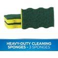 thumbnail image 2 of xianlin-Heavy-Duty Sponges, 3 Pack, Green and Yellow, 2 of 4