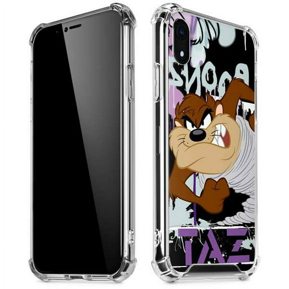 Skinit Cartoons Splatter Paint Tasmanian Devil iPhone XR Clear Case