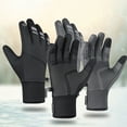 thumbnail image 4 of Winter Warm Gloves Touchscreen Fleece Waterproof Cycling Gloves, 4 of 8