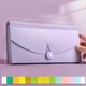 thumbnail image 1 of Expanding File Folder 13 Pockets Professional Waterproof Documents File Folder for VAT Invoice Receipts Purple, 1 of 3