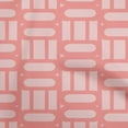 thumbnail image 1 of oneOone Polyester Spandex Medium Pink Fabric Geometric Sewing Material Print Fabric By The Yard 56 Inch Wide, 1 of 4