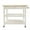 White, variant on Visentor Kitchen Island Cart with Lockable Wheels, 3 Tier Rolling Utility Kitchen Cart with 2 Drawers, 2 Shelves & Towel Rack, 45 Inch, White