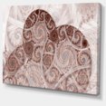 thumbnail image 2 of Symmetrical Fractal Flower Spiral - Floral Canvas Art Print, 2 of 3