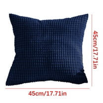 Hwkond Throw Pillows for Couch Sofa Cushion Corn Kernel Pillow Style Home Bedside Car Core- Pillow Case,Navy