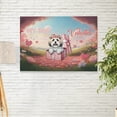 thumbnail image 2 of My Dog Is My Valentine Cute Havanese in Gift Box Horizontal Matte Canvas Poster Havanese Dog Lover Gifts Idea Wall Art Home Decor - 3006, 2 of 5