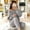Gray, variant on Lounge Sets for Women Womens Ladies Round Neck Cable Knitted Warm 2PC Loungewear Suit Sets Tracksuit Homewear
