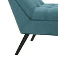 thumbnail image 5 of Gwyneth Fabric Bench, Dark Teal, 5 of 6