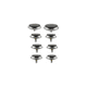 thumbnail image 1 of Kit de 8 Quemadores Estufa Sofdesk Mabe, 1 of 5