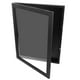 thumbnail image 1 of Vitrina con marco para camisetas: Caja de madera grande con sombras para uniformes deportivos de fútbol, béisbol, baloncesto y hockey. Vitrina para camisetas y recuerdos con ventana transparente., 1 of 6