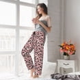 thumbnail image 5 of Rateoe Cow Animal Skin Pattern Women’s Ultra-Soft Comfy Pajama Lounge Pants Sleepwear,Comfortable Lounge Wear,lightweight Pajamas, Casual Home Wear-Medium, 5 of 6