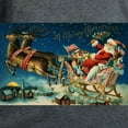 thumbnail image 3 of CafePress - Vintage Santa Sleigh T Shirt - Women's Traditional Fit Dark T-Shirt, 3 of 4
