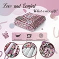 thumbnail image 6 of LHSHID Bonus Daughter Gifts Gift for Bonus Daughter Blanket Stepdaughter Gifts from Stepmom Bonus Daughter Birthday Gift Throw Blanket Bonus Daughter Gifts from Stepmom/Stepdad 50"x60", 6 of 7
