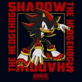 thumbnail image 2 of Girls Sonic the Hedgehog Shadow Text Frame T Shirt, 2 of 4