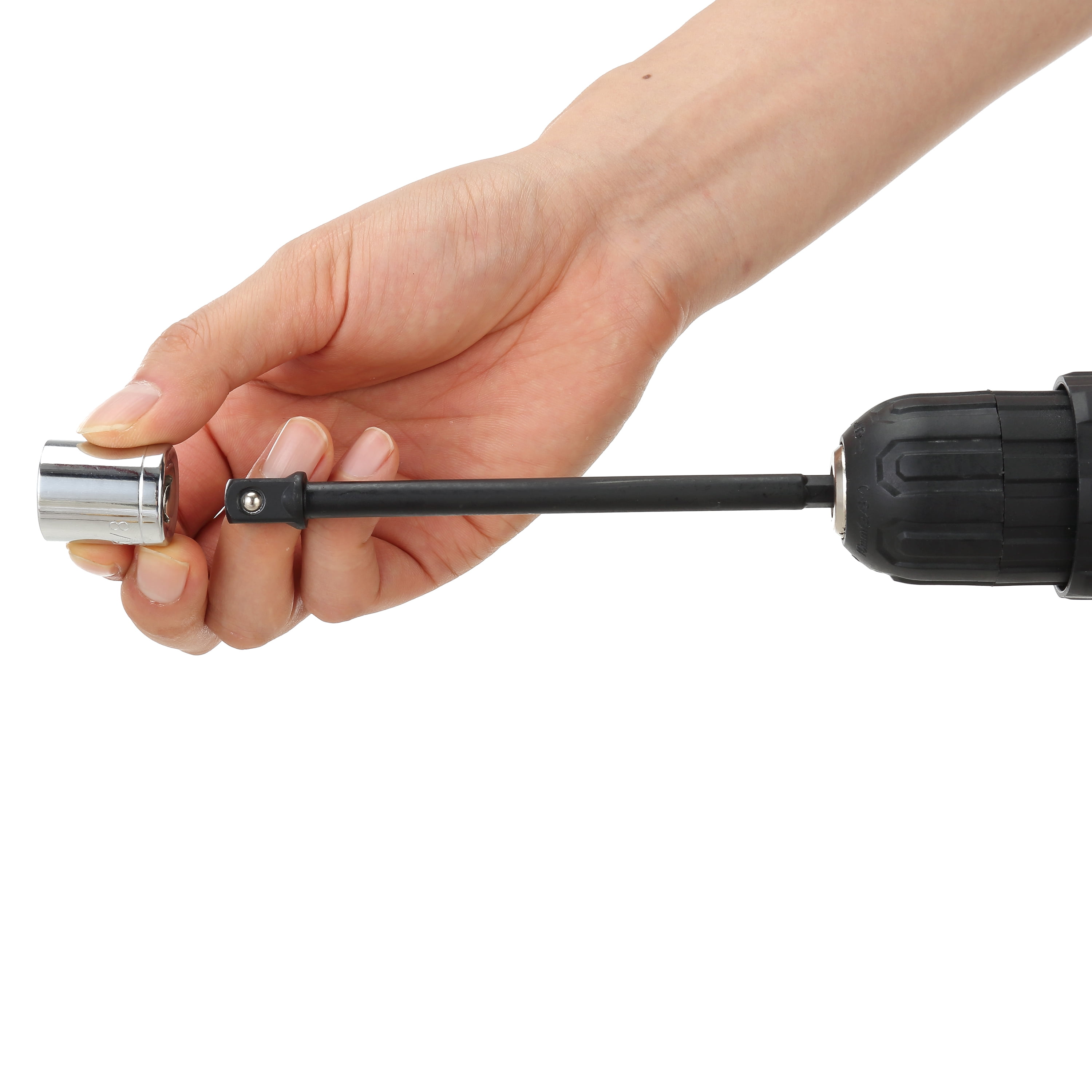 Hyper Tough 3 Piece Impact Rated Long Reach Socket Adapter Set