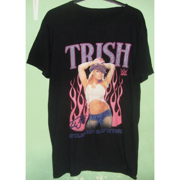 RARE TRISH STRATUS STRATUSFACTION GUARANTEED Unisex T-Shirt All Size MK456