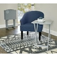 thumbnail image 4 of Linon Girard Folding Tray Table Set, 26.38" Tall, Gray Finish, 4 of 15