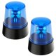 thumbnail image 1 of 2 Luces Estroboscópicas Giratorias de 360 Grados, Luz Decorativa Azul para Discoteca, Bar y Fiesta., 1 of 5
