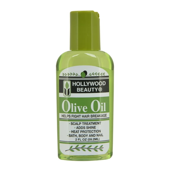 Hollywood Beauty Olive Oil for Hair, Scalp, and Skin, 2 fl oz , All Hair Type