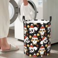 thumbnail image 6 of KLL Cute Dog Panda Waterproof Foldable Laundry Hamper Bucket with Handles for Storage Bin,Kids Room,Home Organizer (Small ), 6 of 7