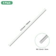 thumbnail image 3 of Uxcell 5-Pack 304 Stainless Steel Solid Round Rod, 3x150mm Metal Solid Shaft Rods for DIY Craft[0.12x5.91IN], 3 of 6