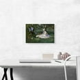 thumbnail image 2 of ARTCANVAS The Monet Family in Their Garden at Argenteuil 1874 Canvas Art Print by Edouard Manet - Size: 18" x 12" (1.50" Deep), 2 of 9