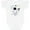 AA-White, variant on Astronaut the Moon Spaceship and Shooting Star for Light Colors Boys or Girls Baby Bodysuit