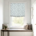 thumbnail image 3 of Everyday Celebration Blossombird Relaxed Roman Shade,Light Filtering Cordless Hand-Operated Soft Fold Blind,27x64" Multi, 3 of 8