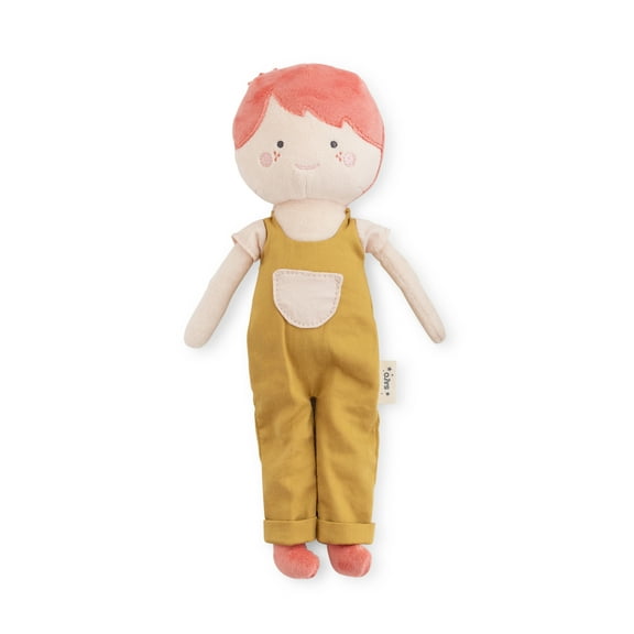 SARO Alex Farmer Ragdoll: Soft Plush Toy for Sensory Development & Imaginative Play - Kids Activity Doll