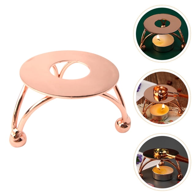 DEEPCRAFF Calentador De Sellos De Cera En Rosa Oro Con Estructura Firme Y Simple Para Sobres