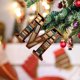 thumbnail image 2 of Adornos de árbol de Navidad con forma de libro, colgante de estantería con forma de letra, adorno de bibliotecario para amantes de los libros, adorno de acrílico para Navidad, regalo para amantes de l, 2 of 7