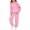 G39-Pink, variant on Gunia Kids Tween Girls Bow Tracksuits 2 Piece Athletic Outfits Set Oversized Hoodie And Sweatpants Fall Winter Clothes,Size 2-13 Years