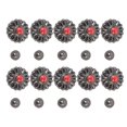 thumbnail image 1 of Button Screw Set, Decorative Buttons Small Lightweight 10 Sets Versatile Usage  for Fabric Decoration, 1 of 7