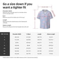thumbnail image 3 of PAYOHTO Cute Girly Design Mens Hawaiian Casual Short-sleeved Shirt Tropical Summer Beach Button Down Shirts, 3 of 7