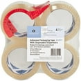 thumbnail image 2 of Sparco Heavy-duty Packaging Tape with Dispenser 55 yd Length x 2" Width - 3" Core - 3 mil - Acrylic Backing - Dispenser Included - 4 / Pack - Clear, 2 of 5