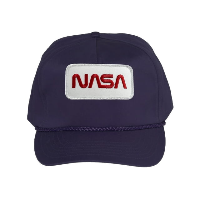Gravity Threads Casquette en Sergé de Coton NASA - Logo Rouge - Violet