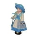 thumbnail image 4 of Muñeca rural de porcelana de 15,75 pulgadas, de pie, de colección. azul, 4 of 9