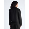 thumbnail image 3 of Free Assembly Women's Bow Front Cropped Blazer, Sizes XS-XXL, 3 of 5