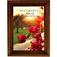 thumbnail image 1 of Decorebay Home Solid Wood Single Photo Display Picture Frames - Black Brown, 1 of 3