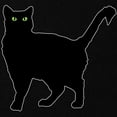 thumbnail image 2 of CafePress - Black Cat Silhouette Maternity Dark T Shirt - Maternity Dark T-Shirt, 2 of 3