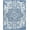 Navy, Denim, Cream / Inkberrow, variant on Hauteloom Kilmacolm Outdoor Runner Rug - Outside Porch Patio Rug Carpet - Waterproof Rug - Oriental Vintage Medallion - Black, Beige, Cream, Gray - 2'7" x 10'