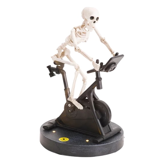 Funny Electronic Skull Animation, Skull Ride, Led Halloween Skull Decoration, Party Home Office Desktop Decoration.