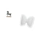 thumbnail image 5 of Figura de caballo,Figura de caballo Escultura animal coleccionable,Cojín con lazo bonito,Almohada con forma de lazo,bonito cojín decorativo con lazo,Funda de almohada con lazo suave y cómodo, 5 of 8