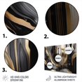 thumbnail image 3 of Designart "Captivating Marble Gold and Black III" Abstract Marble Metal Art Print, 3 of 4
