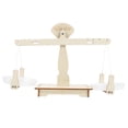 thumbnail image 1 of MasteelfCA 1 Set Children DIY Balance Scale Education Learning Kit Wood Model Assembly Kits, 1 of 7