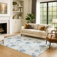 thumbnail image 7 of Addison Rugs Mayfield Premium Machine Washable Transitional Holiday Snowflake Sky Rectangle Rug, 10' x 14', 7 of 7