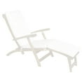 thumbnail image 2 of All Things Cedar TC53-W Steamer Chair Cushion | White - 18.5L x 71W x 2H, 2 of 2