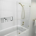 thumbnail image 2 of Glass Warehouse Gw-Bf-33 Vela 58-1/4" High X 33" Wide Shower Screen Frameless Tub Door -, 2 of 5